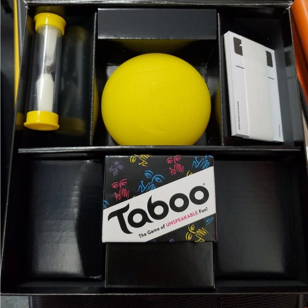 Hasbro Taboo Game with Colorful Design
